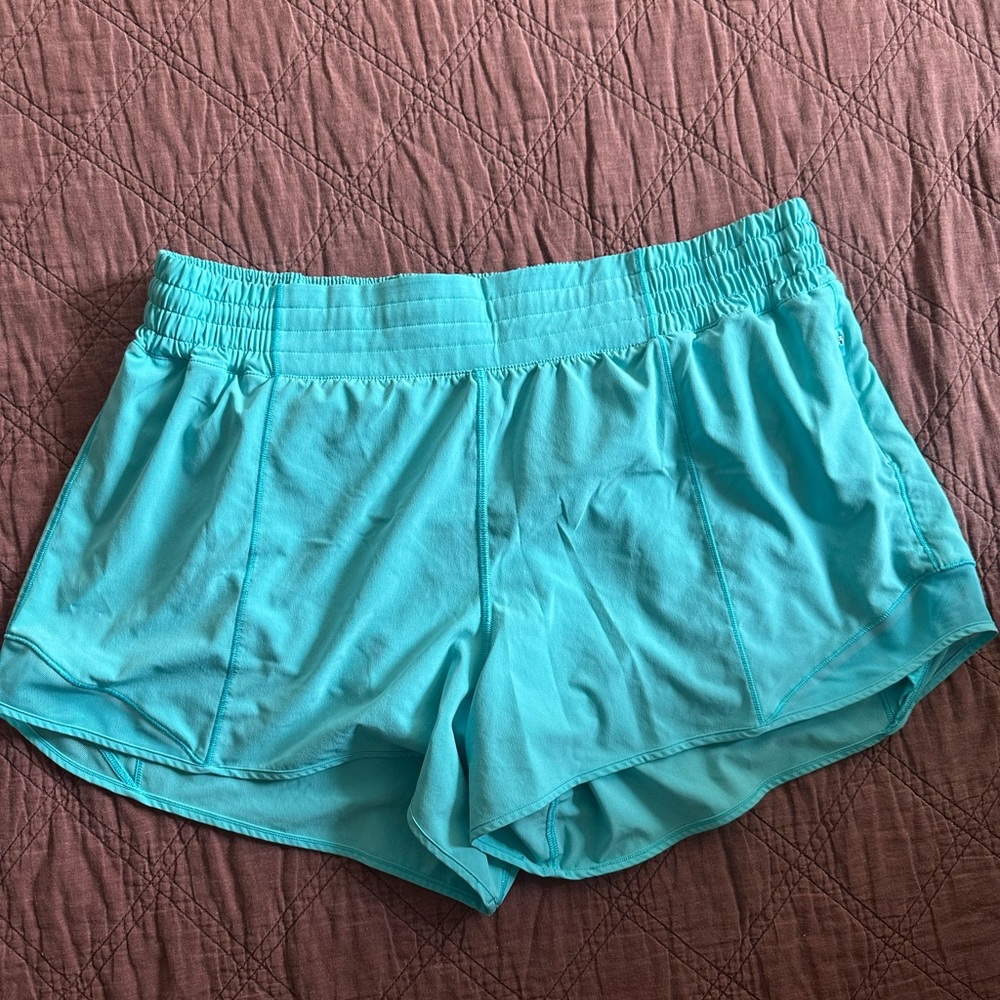 Lululemon Teal Shorts size 16